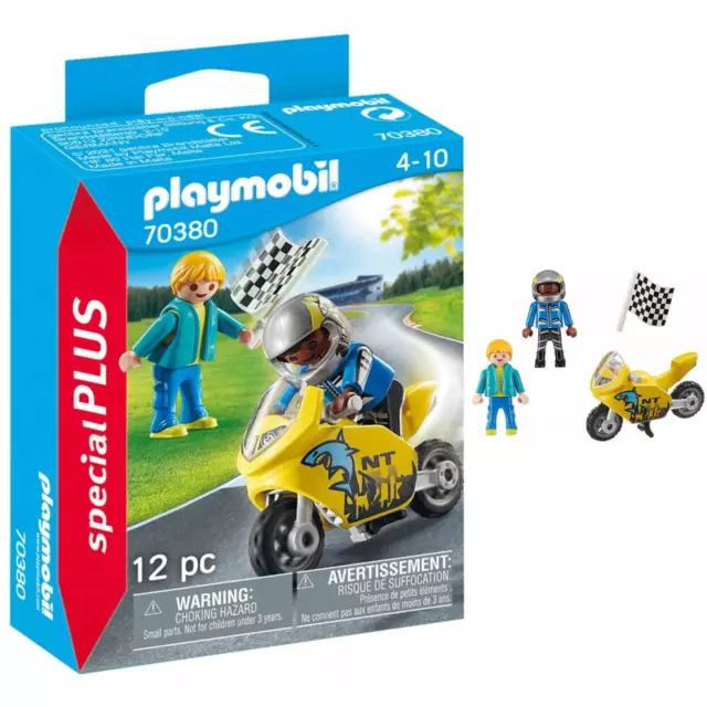 Playmobil 4698 - enfant et moto cross - la fée du jouet