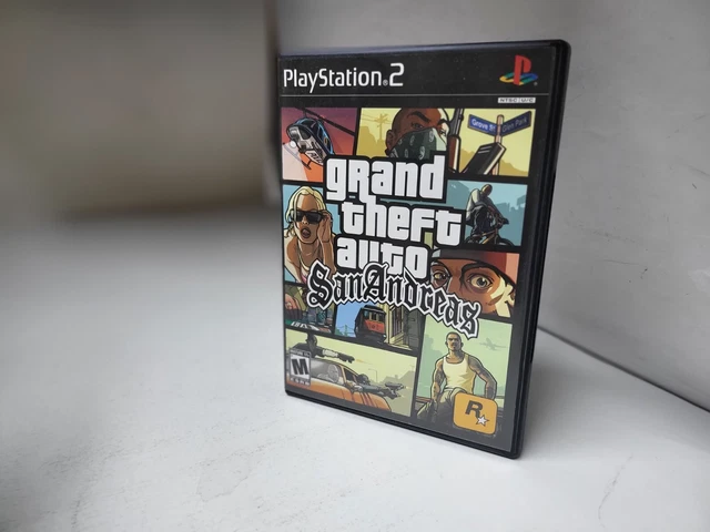 Grand Theft Auto : San Andreas sous blister