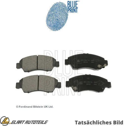 The Brake Lining Set, The Disc Brake For Honda Civic Vi Stage Rear Ej Ek Blue
