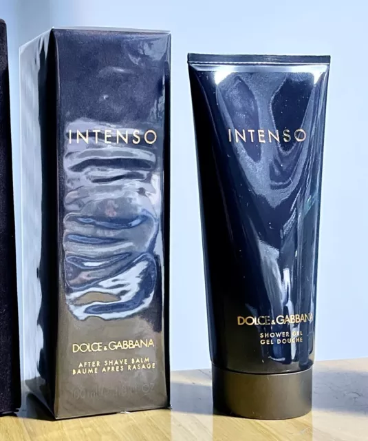 Dolce e Gabbana Intenso pour homme After shave balm 100 ml+ shower gel 100 ml