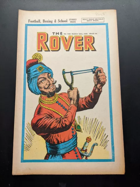 Rover Comic No 1199 March 20th 1948, DC Thomson, FREE UK POSTAGE