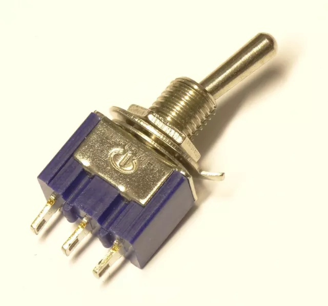 1x / 5x Kippschalter Miniatur Schalter Switch ON/OFF 6A Einbauschalter Switch