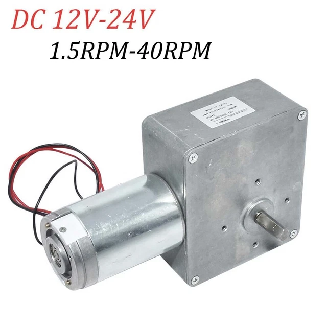DC 12V Getriebemotor DC-Motor Mikrodrehzahlreduzierung Motor Elektromotoren mit Hohem Drehmoment Untersetzungsmotor (30RPM DC 12V Getriebemotor DC-Motor Mikrodrehzahlreduzierung Motor Elektromotoren mit Hohem Drehmoment Untersetzungsmotor (30RPM