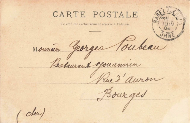 Cpa Orne 61 Alencon Rue Saint Blaise 2