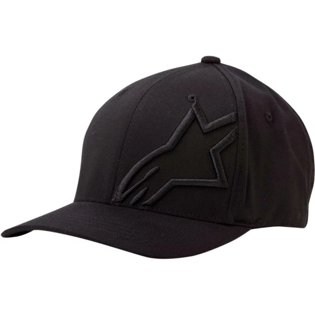 Alpinestars Racing 1032810081010LX Corp Shift 2 Flexfit Hat Lg-XL Black
