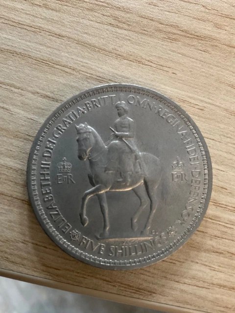 1953 Elizabeth II Coronation Crown mint in jewel case