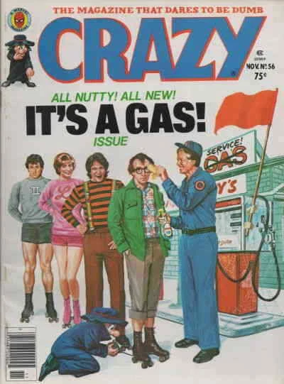 Crazy (Magazine) #56 FN; Marvel | Robin Williams - we combine shipping