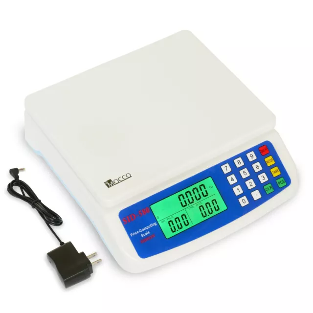 66LB Electronic Digital Weight 30kg / 1g Price Computing Food Meat Kitchen Scale