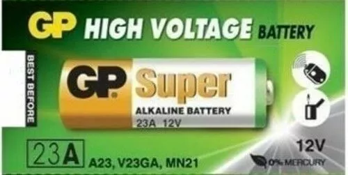 1 X GOLD PACK A23 12 Volt Battery MN21 MN23 23AE 21/23 GP23 23A 23GA EXP 2021 3