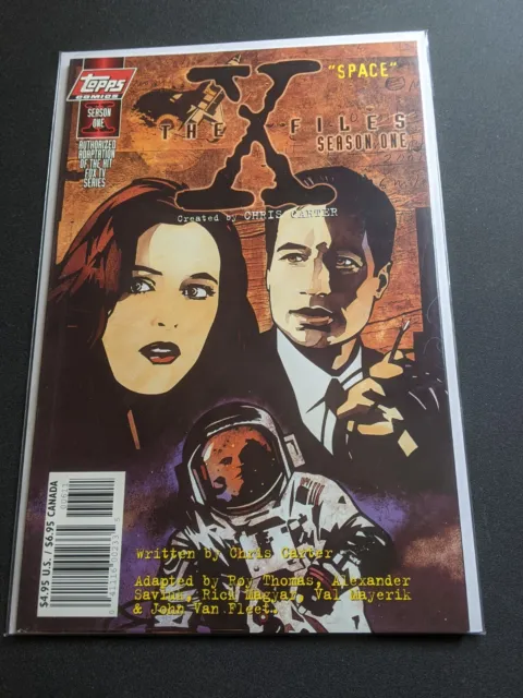 The X-Files SEASON ONE #9 March 1998 Topps Comics Space