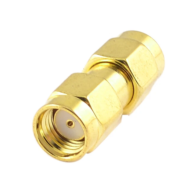 - Connettore coassiale SMA F/F, dorato