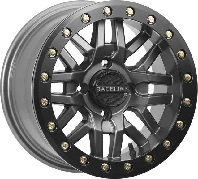 RACELINE 2002-2007 SUZUKI LT-F400F Eiger 4x4 RYNO BEADLOCK 4/110 15X10 5+5 GUNME