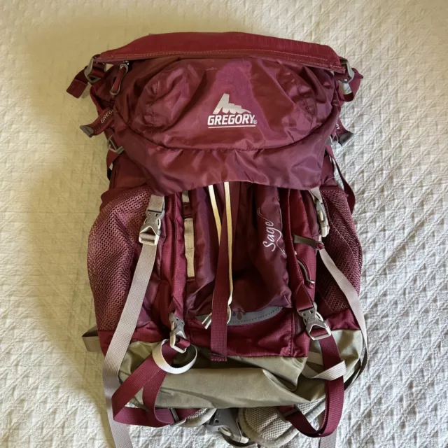 Gregory Sage 35L Womens Small Backpack - Rosewood - NICE - With Cover