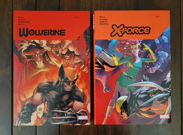 Wolverine & X-Force vol 1 Deluxe Oversized Hardcover HC Set; Marvel; X-Men; NM