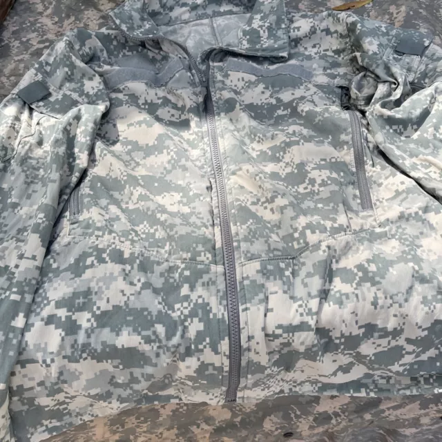 USGI Jacket Gen 3 III Wind Cold Weather ACU Official Army Issue (Large-reg)
