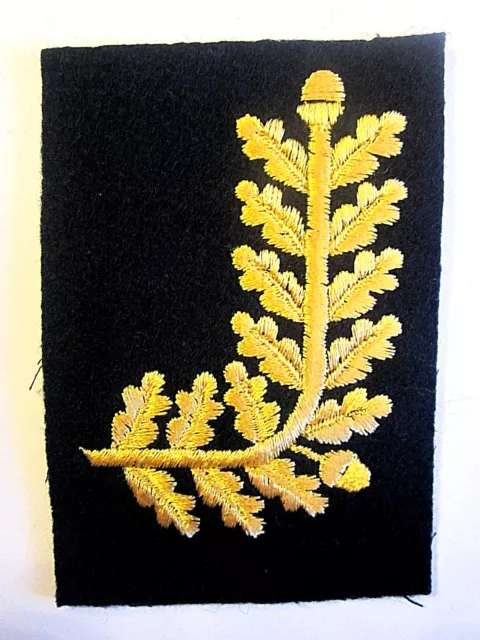 Kragenspiegel ADMIRAL der DDR gestickt  NVA, Polizei, MDI, DDR, SED, MfS