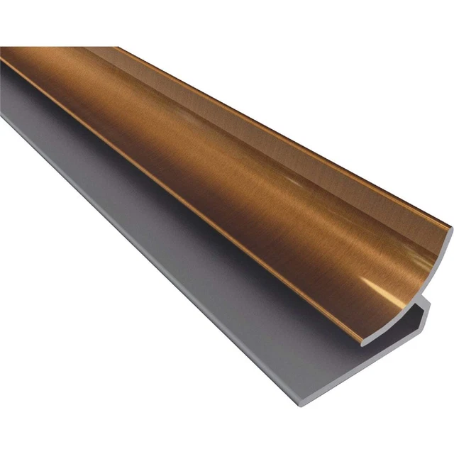 Fasade 18 In. Thermoplastic Inside Corner Backsplash Trim, Oil-Rubbed Bronze ACP