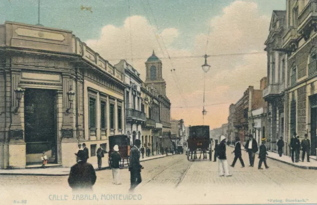 MONTEVIDEO - Calle Zabala - Uruguay