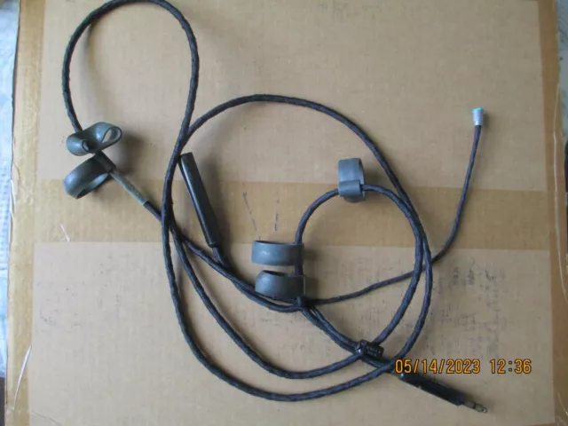Usaf/Usn Jet Pilot Helmet Communications Wire Usaf/Usn Jet Pilot Helmet Communications Wire