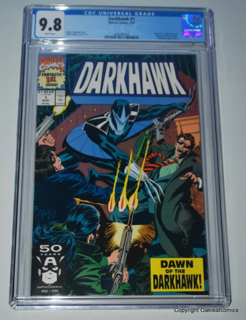 Darkhawk 1 Marvel First Appearance Comic Book 1991 CGC 9.8
