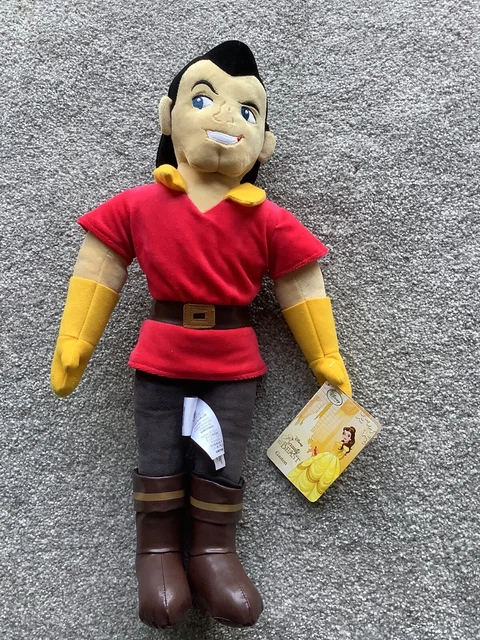 DISNEY STORE BEAUTY And The Beast Prince Gaston Plush Soft Toy