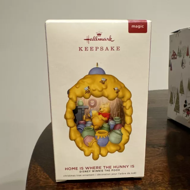 Hallmark 2019 Keepsake Ornament “Home is Where the Hunny Is” Winnie-the-Pooh