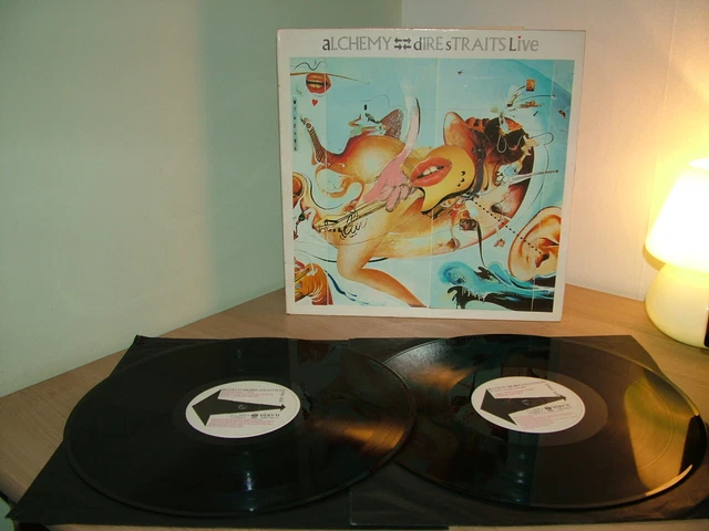 Dire Straits Alchemy Live Gatefold Cover  Uk 1St Pressing 1984