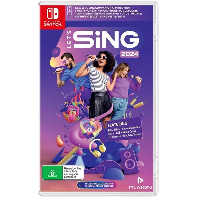 Nintendo switch microphone outlet let's sing
