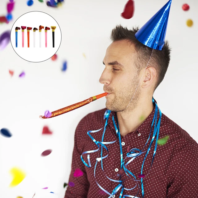 24 piezas Nochevieja Fiesta Soplando Dragón Juguete Música Trompeta Niño