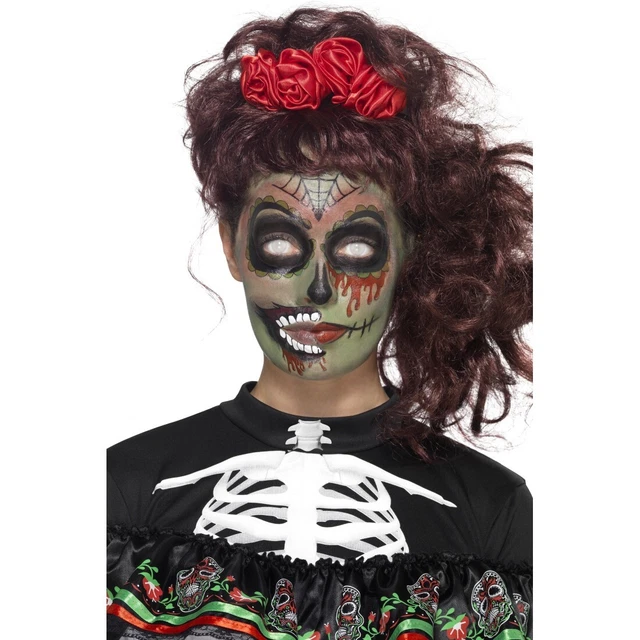 Giorno Il Morti Zombie Make Up Kit Set Trucco Catrina Cranio Zucchero Halloween
