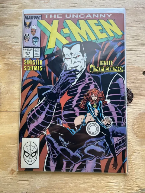 The Uncanny X- Men # 239 1st Cover Appearance Mr. Sinister Ignite Inferno Marvel