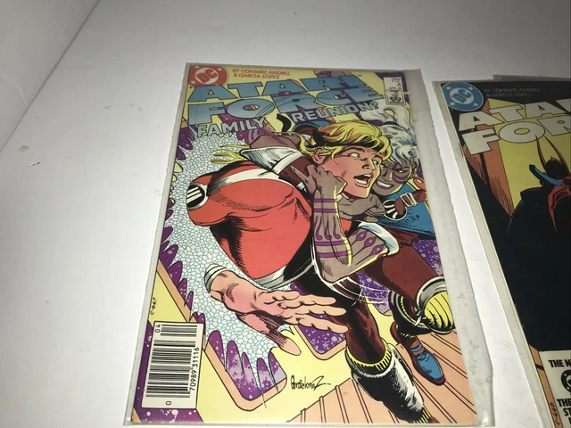 Atari Force mini comics DC, Lot of 4: Issues 4, 5, 8, 9 - 1982, 2