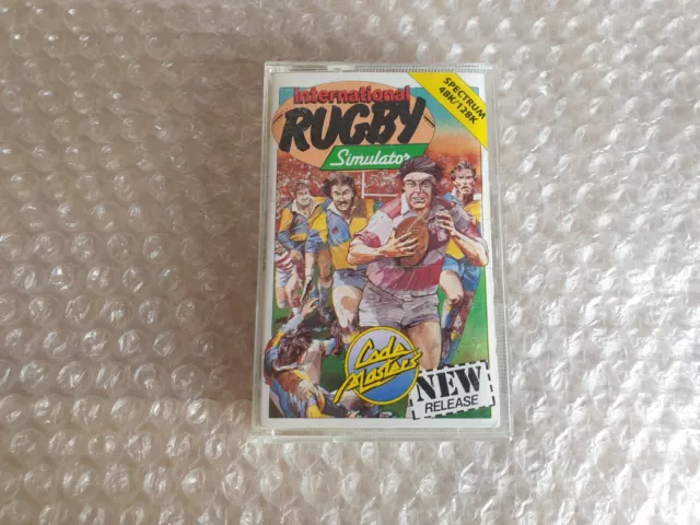 International Rugby Simulator - Code Masters - Sinclair ZX Spectrum 48/128/+2