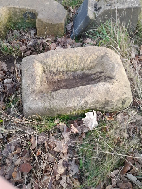 Antique Small Stone Trough