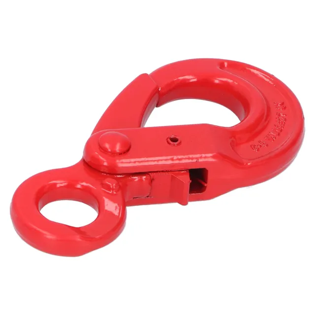 Slip Hook Safty Lock Self-Locking Eye-Type Lifting Hooks Working Tension 1.12T