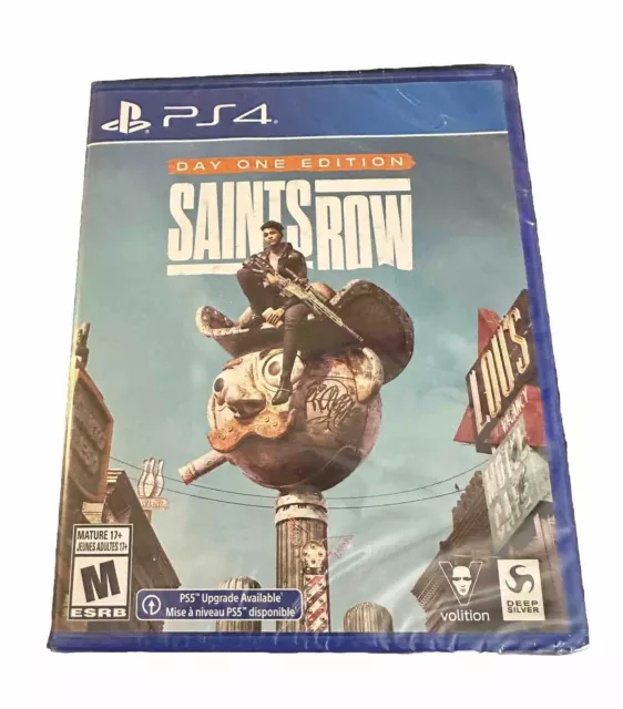 ps2 New Game / Saints Row/ Day One Edition