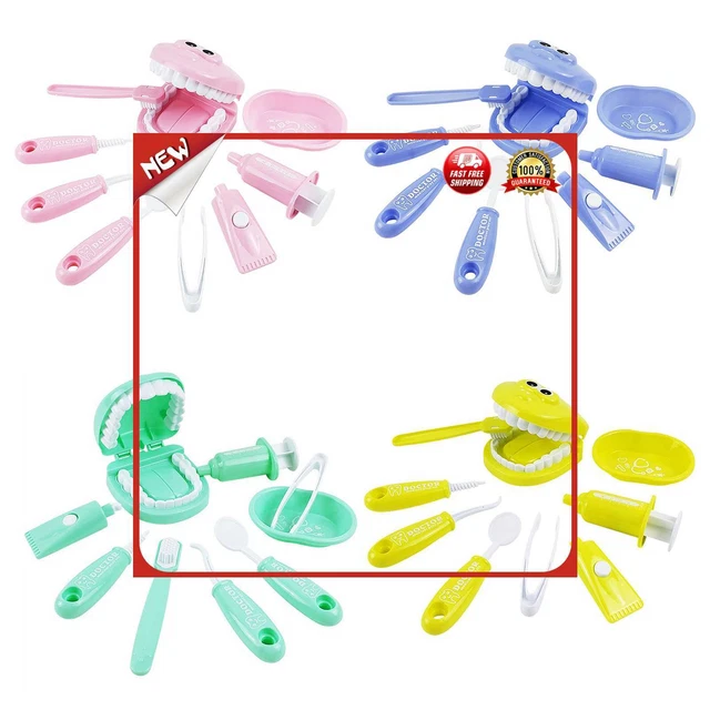 es Doctor Playset for Toddlers, 9 Pieces Oral Medical Cosplay Games Roleplay