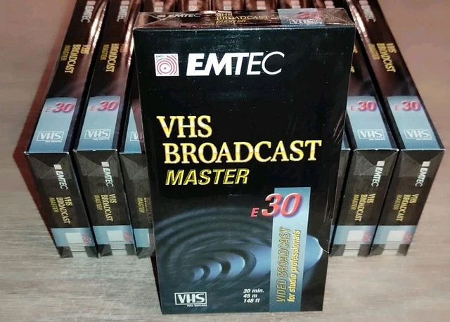 Lot De 13 Cassettes VHS Vierges - Sony BASF - Durées 60, 120, 180 Min - NEUF