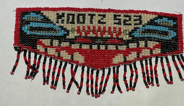 OA Lodge 523 Kootz Beaded Flap Alaska Boy Scout XJ3