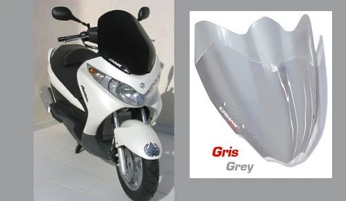 Bulle Pare-brise Sport 54 Cm Ermax Pour Suzuki UH 125 Burgman 2007-2021 - NEUVE