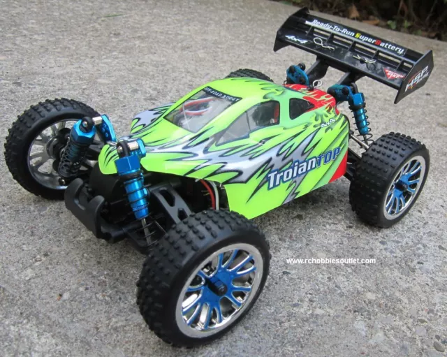 RC Brushless Electric Buggy / Car 1/16 Scale LIPO TOP 4WD RTR  18504 Warranty