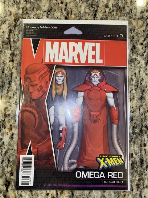 Marvel Comics UNCANNY X-MEN (2019) #6 OMEGA RED Action Figure Variant Cover