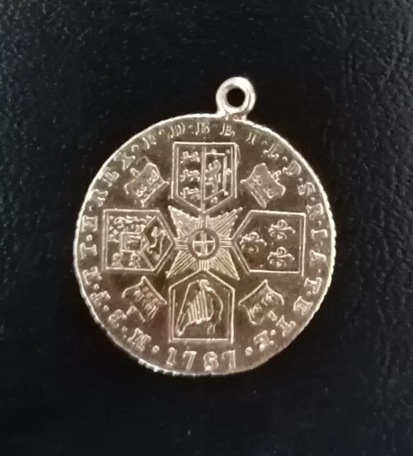 1787 King George Iii Gb Silver Sixpence Coin