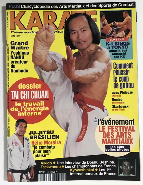KARATE BUSHIDO n°267 - 1999 - MARK DACASCOS - BERCY - FUJITA - PINNA - SEAGAL
