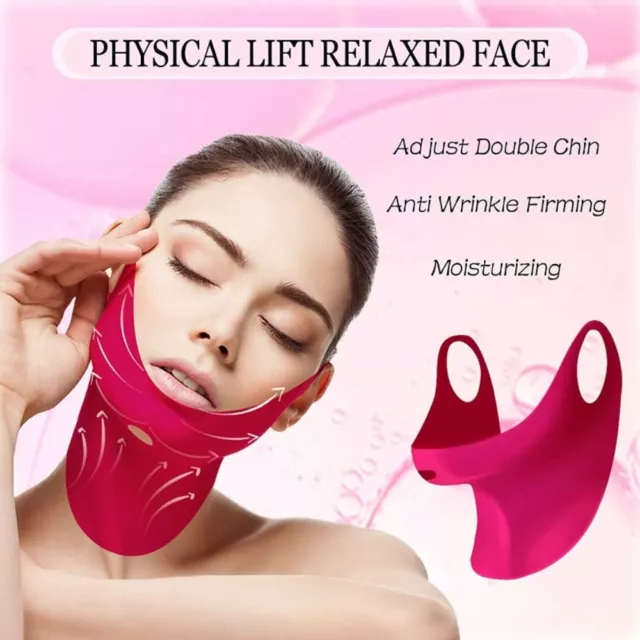 Hydro gele V-Line Lifting Bandage Maske Hals-Patch Facelift band  Frauen