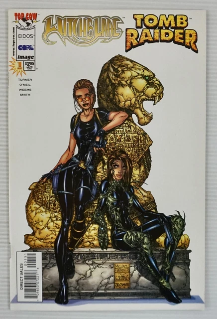 Eidos/Top Cow/Image -  Witchblade/Tomb Raider #1 1998 - Michael Turner Cover Nm