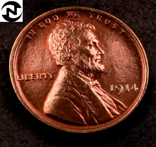 1914 Lincoln Wheat Penny Cent ~ Gem BU (red) ~ Better Date! ~~ 1 Coin