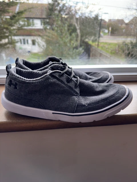 Scarpe da ginnastica slip on in denim da ragazzo Under Armour taglia 5 taglia 38