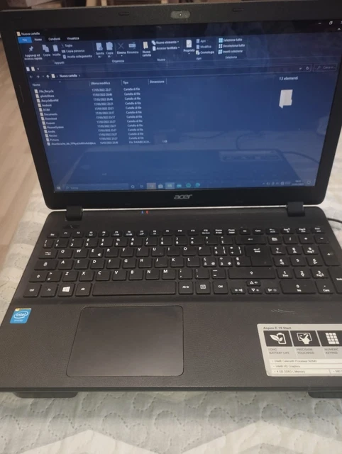 ACER ASPIRE E15 Start Laptop ES1-512-C5YW Intel Celeron CPU 4GB RAM 500GB HDD EUR 147,39 - IT - Foto 12