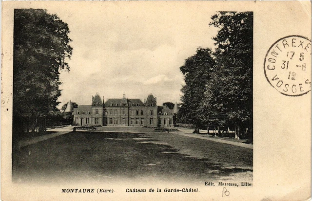 CPA AK MONTAURE - Chateau de la Garde-CHATEL (656468)